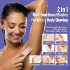 Velvet™ - 2-in-1 Painless Hair Trimmer