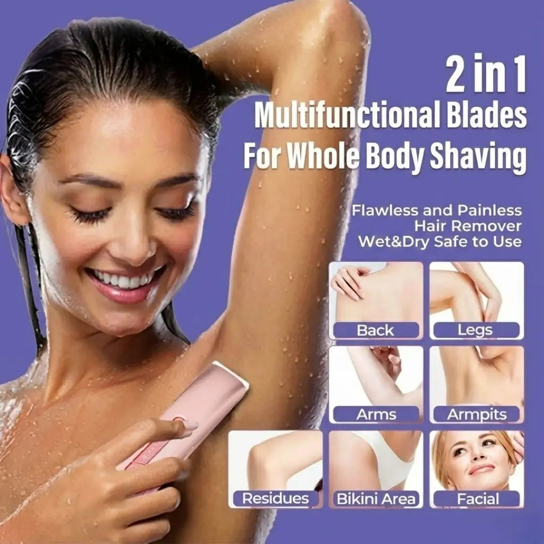 Velvet™ - 2-in-1 Painless Hair Trimmer