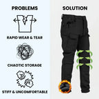 ThermX - Fleece Lined Waterproof Utility Trousers (BUY 1 GET 1 FREE)