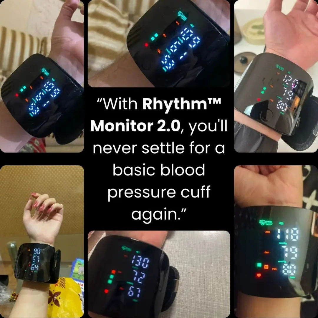 Rhythm™ Monitor 2.0 - Smart Wrist Blood Pressure Monitor