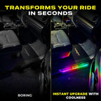 Princesa - The "Passenger Princess" Custom LED Door Sill