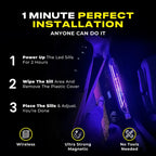 Princesa - The "Passenger Princess" Custom LED Door Sill