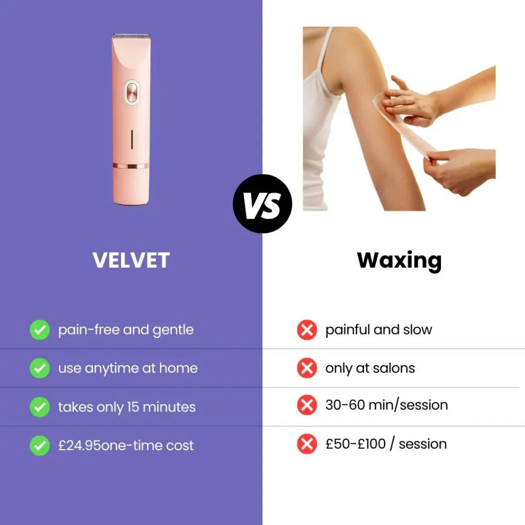 Velvet™ - 2-in-1 Painless Hair Trimmer