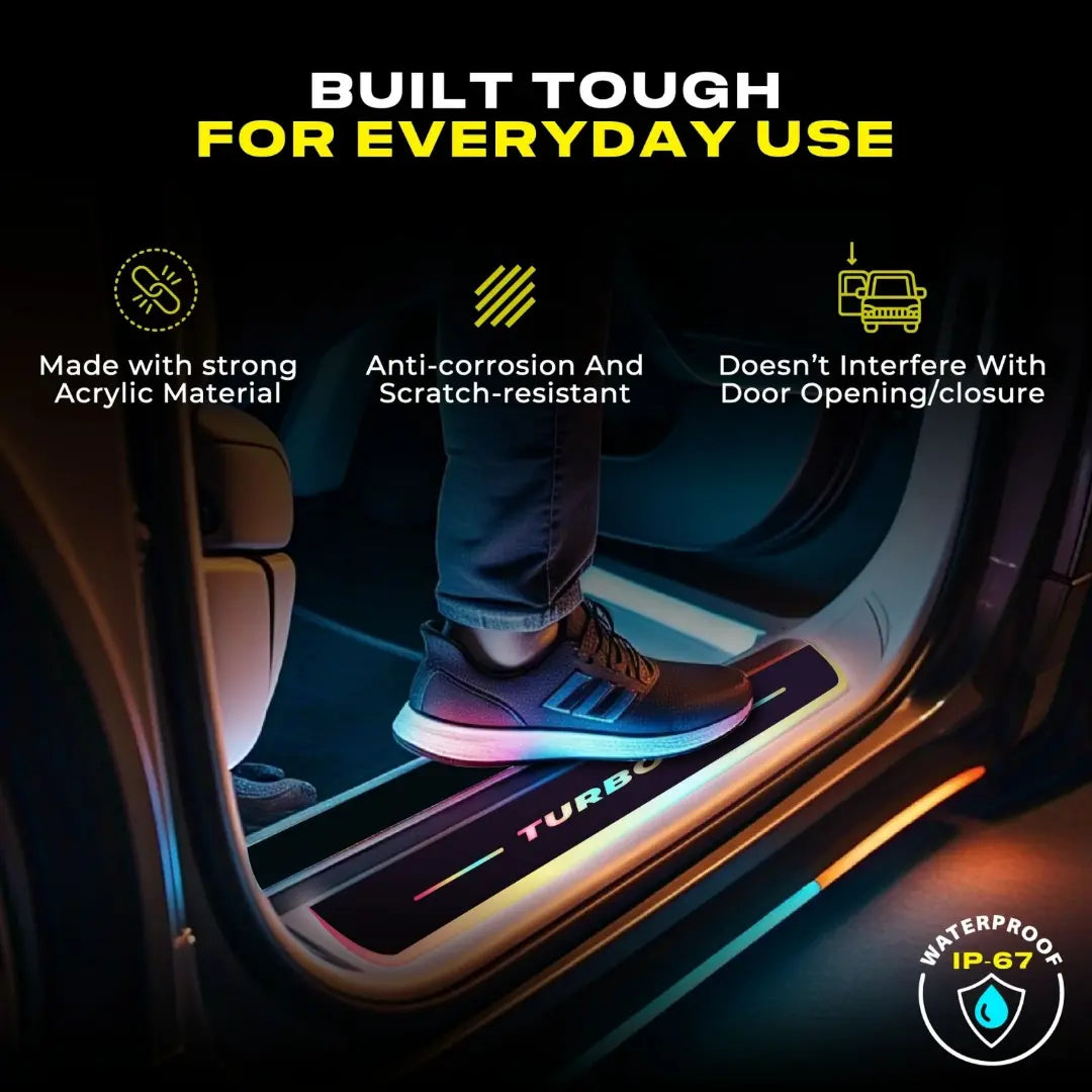 Princesa - The "Passenger Princess" Custom LED Door Sill