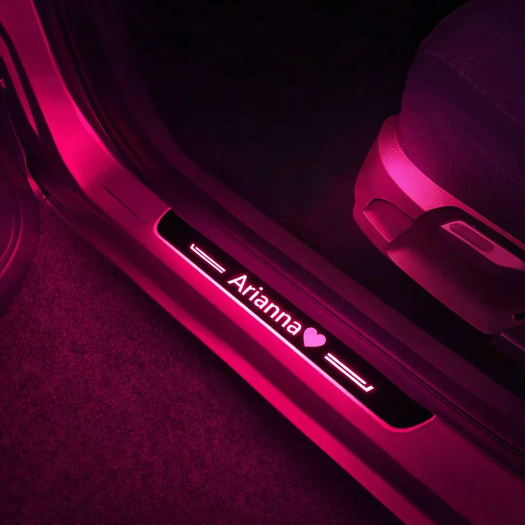 Princesa - The "Passenger Princess" Custom LED Door Sill