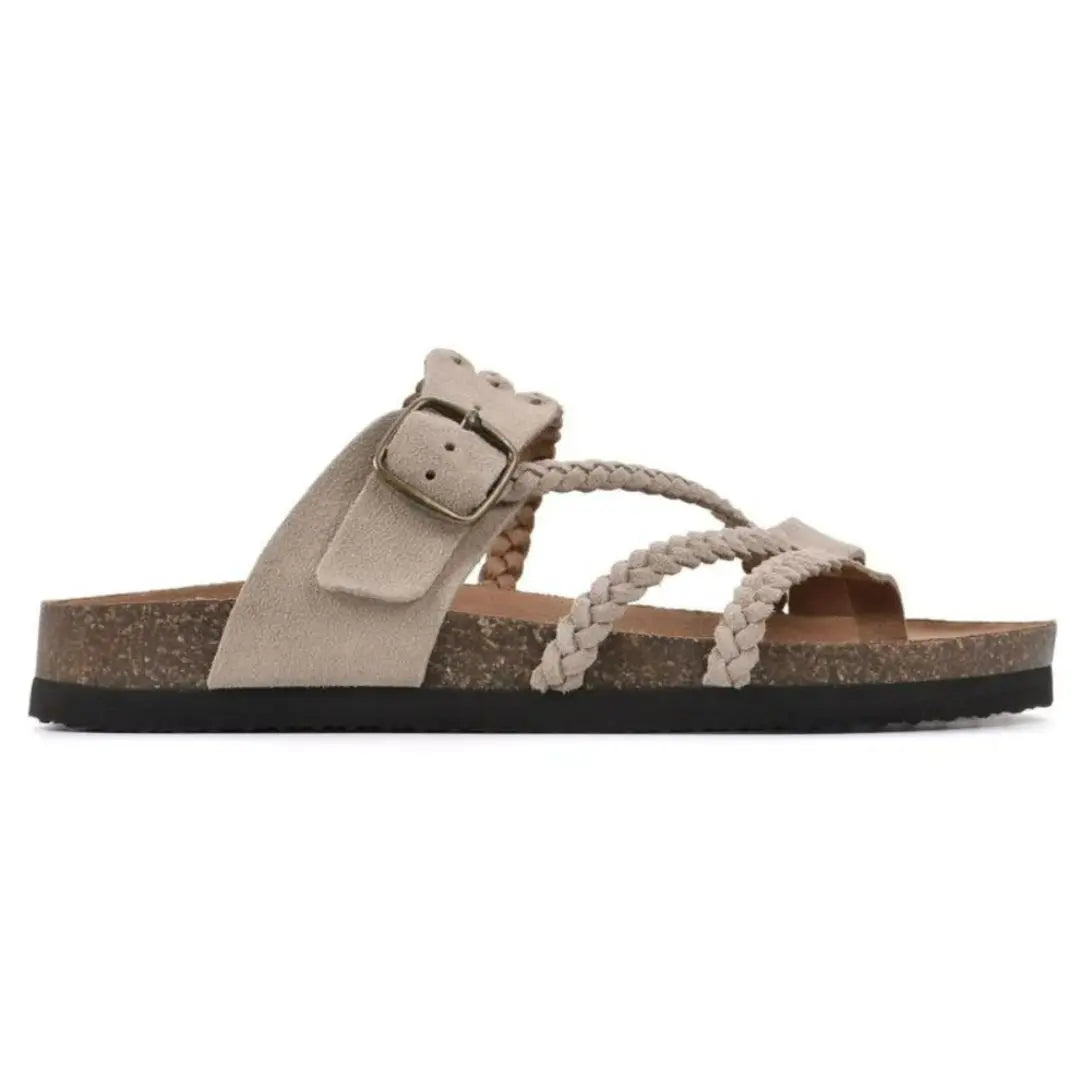 Hayleigh Braided Cork Sandals - Your Feet Called. They Want These