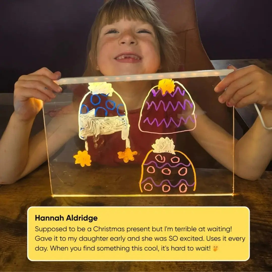 Glow™ Board 2.0 - LED Drawing Board