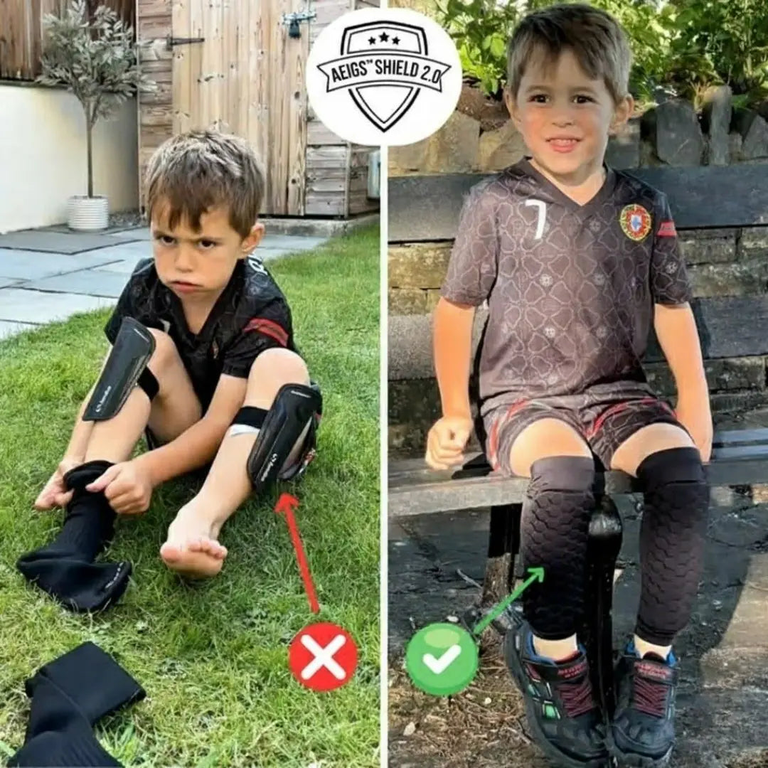 Aegis™ Shield 2.0 — Elite Impact Compression Shin Guard