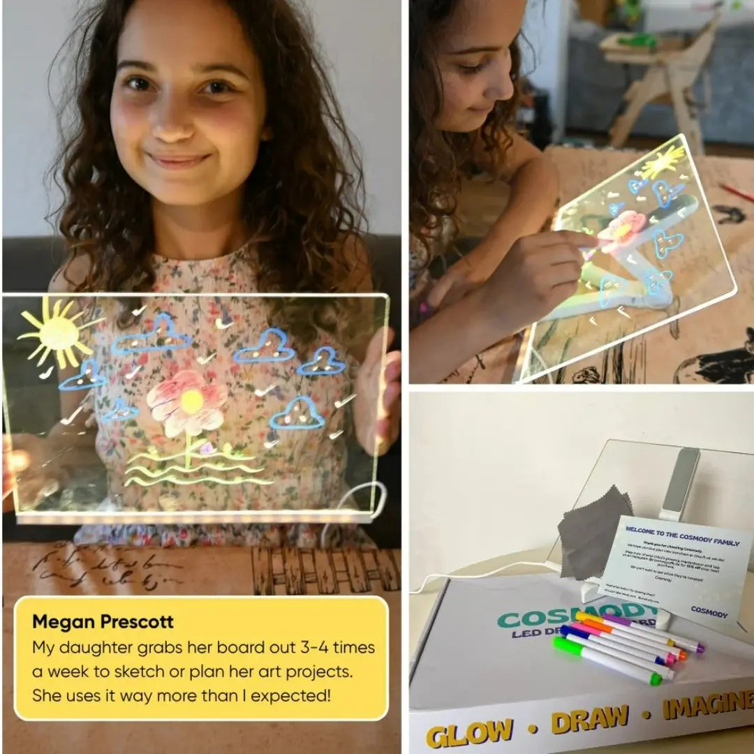 Glow™ Board 2.0 - LED Drawing Board