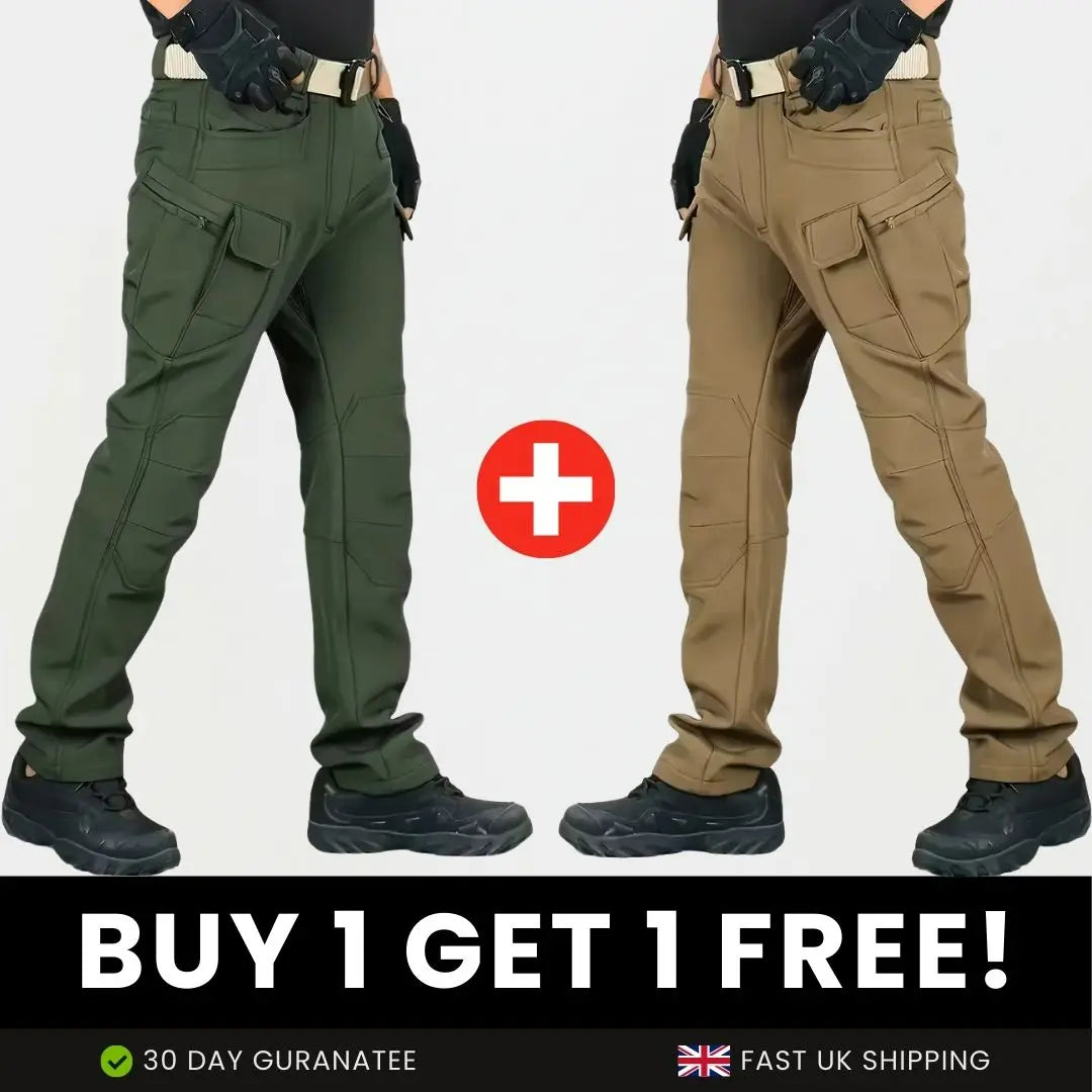 ThermX - Fleece Lined Waterproof Utility Trousers (BUY 1 GET 1 FREE)