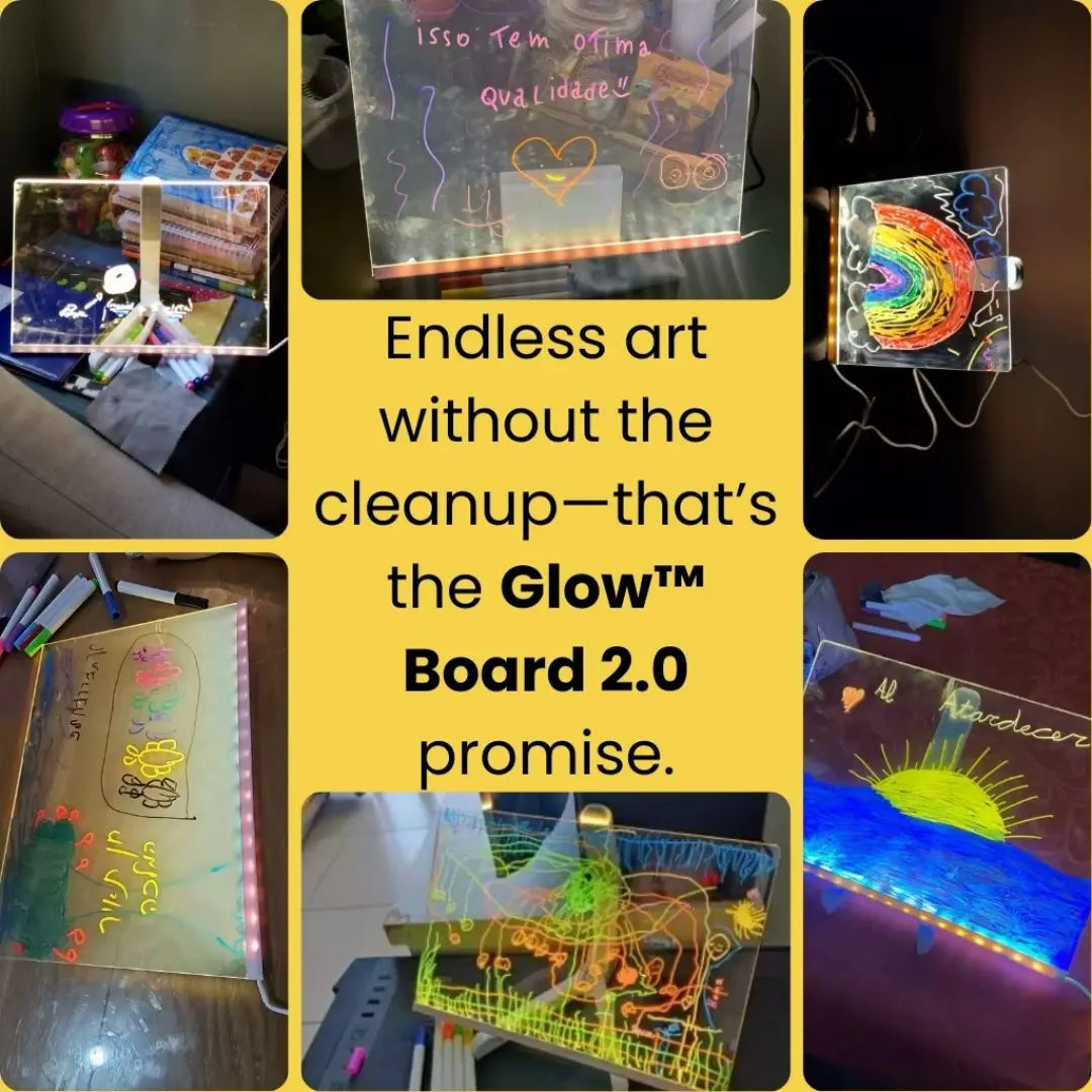 Glow™ Board 2.0 - LED Drawing Board