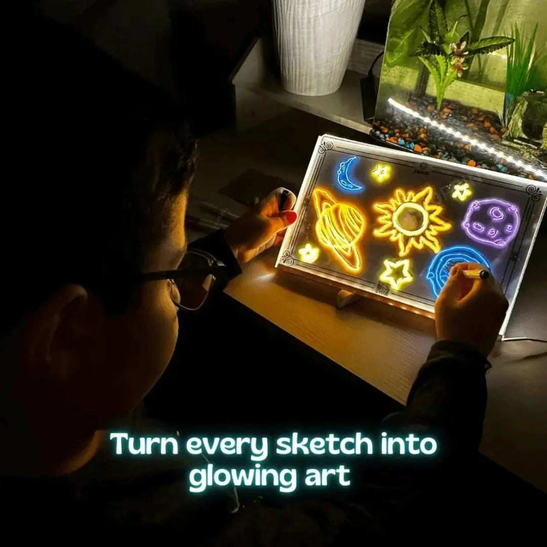 Glow™ Board 2.0 - LED Drawing Board