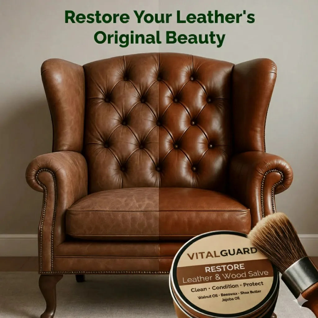 VitalGuard - Professional Leather & Wood Conditioning Salve (Buy 1 Get 1 Free)