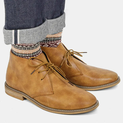 Stivali Desert Classici in Pelle - Pelle autentica con cuciture rinforzate e suola antiscivolo