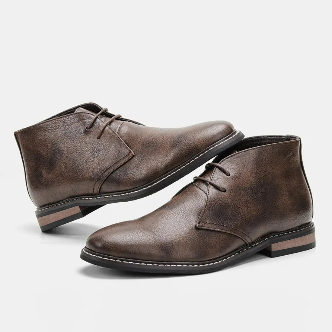 Stivali Desert Classici in Pelle - Pelle autentica con cuciture rinforzate e suola antiscivolo