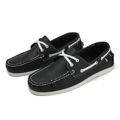 Tideway Boat Shoes - Mocassini da barca bicolore con ammortizzazione leggera e suola in EVA