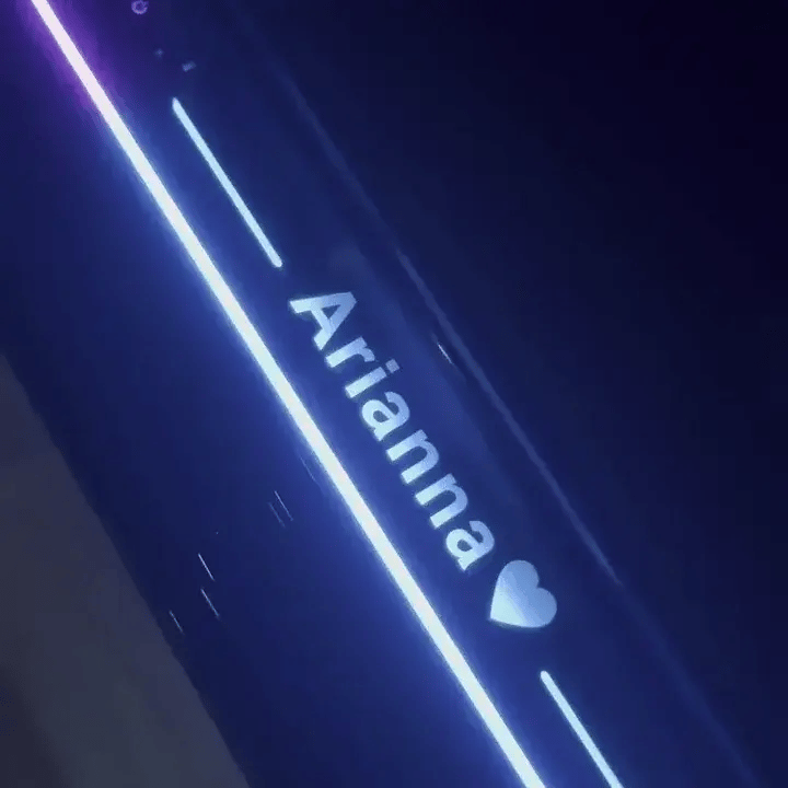 Princesa - The "Passenger Princess" Custom LED Door Sill