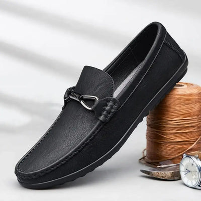 Mocassini in pelle Bruno - Design classico Penny con doppia cucitura